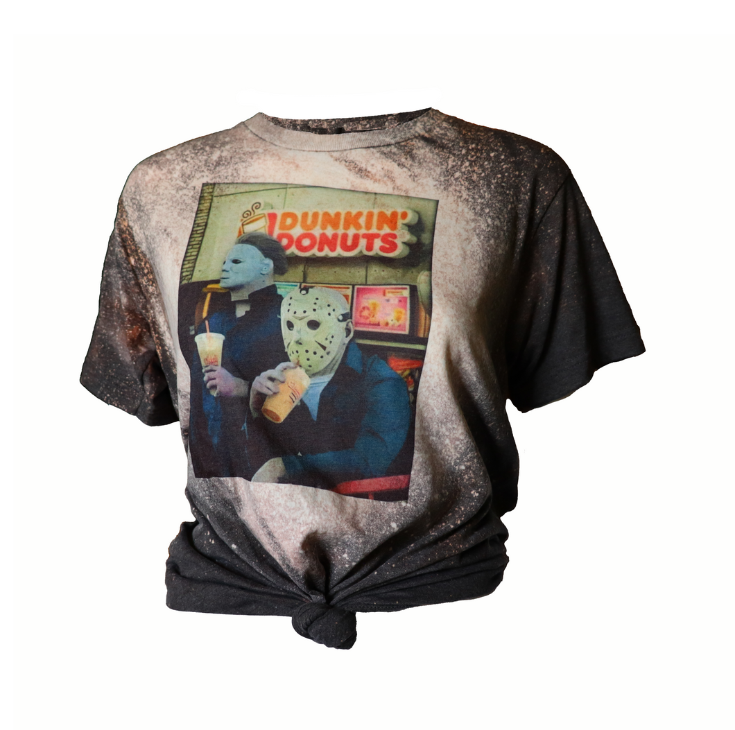 Dunkin' Donuts horror tee