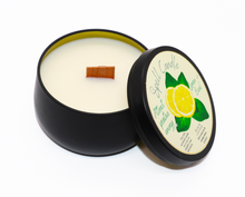 Load image into Gallery viewer, Lemon &amp; basil Spell Candle ~ Positive energy
