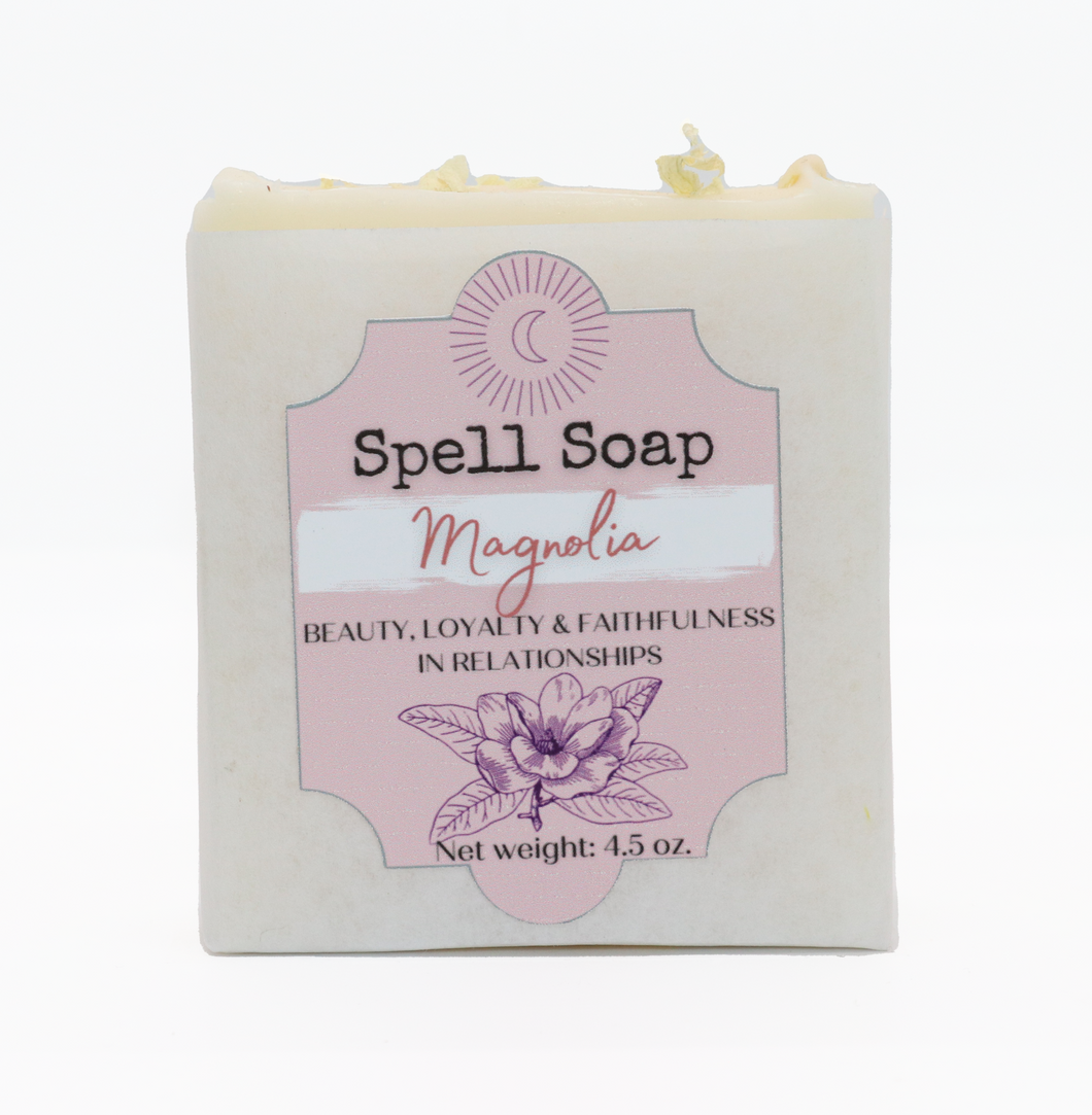 Magnolia Spell Soap ~ Loyalty, faithfulness in relationships & beauty