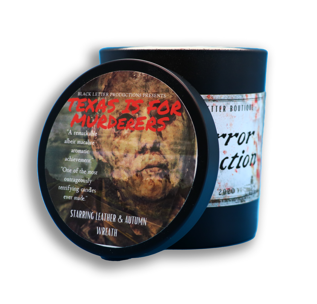 Texas is for Murderers Horror Candle
